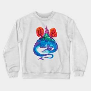 Sleepy Dragon Crewneck Sweatshirt